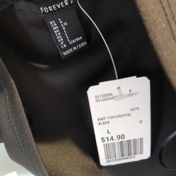 Forever 21 High Neck Crop - Picture 3 of 3